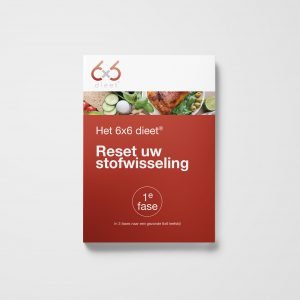 Brochure 6x6 dieet fase 1 reset uw stofwisseling