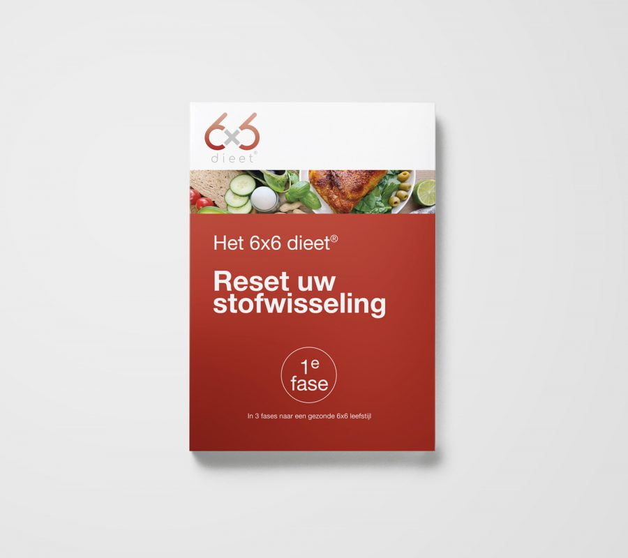 Brochure 6x6 dieet fase 1 reset uw stofwisseling