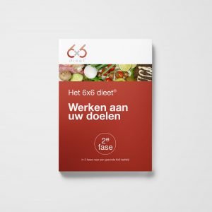 Brochure 6x6 dieet fase 2 werk aan uw doelen